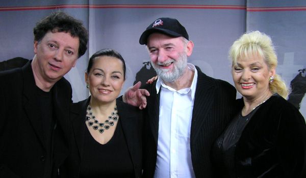 Boris Bizetić, Ljiljana Blagojević, Miša Mijatović i Beba Tošić Boris Bizetić, Ljiljana Blagojević, Miša Mijatović i Beba Tošić