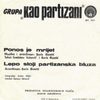 Ponos je mrijet - Lepo stoji partizanska bluza